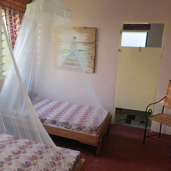 The Volta room in the Sunbird Lodge in Accra