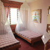 The Volta room in the Sunbird Lodge in Accra